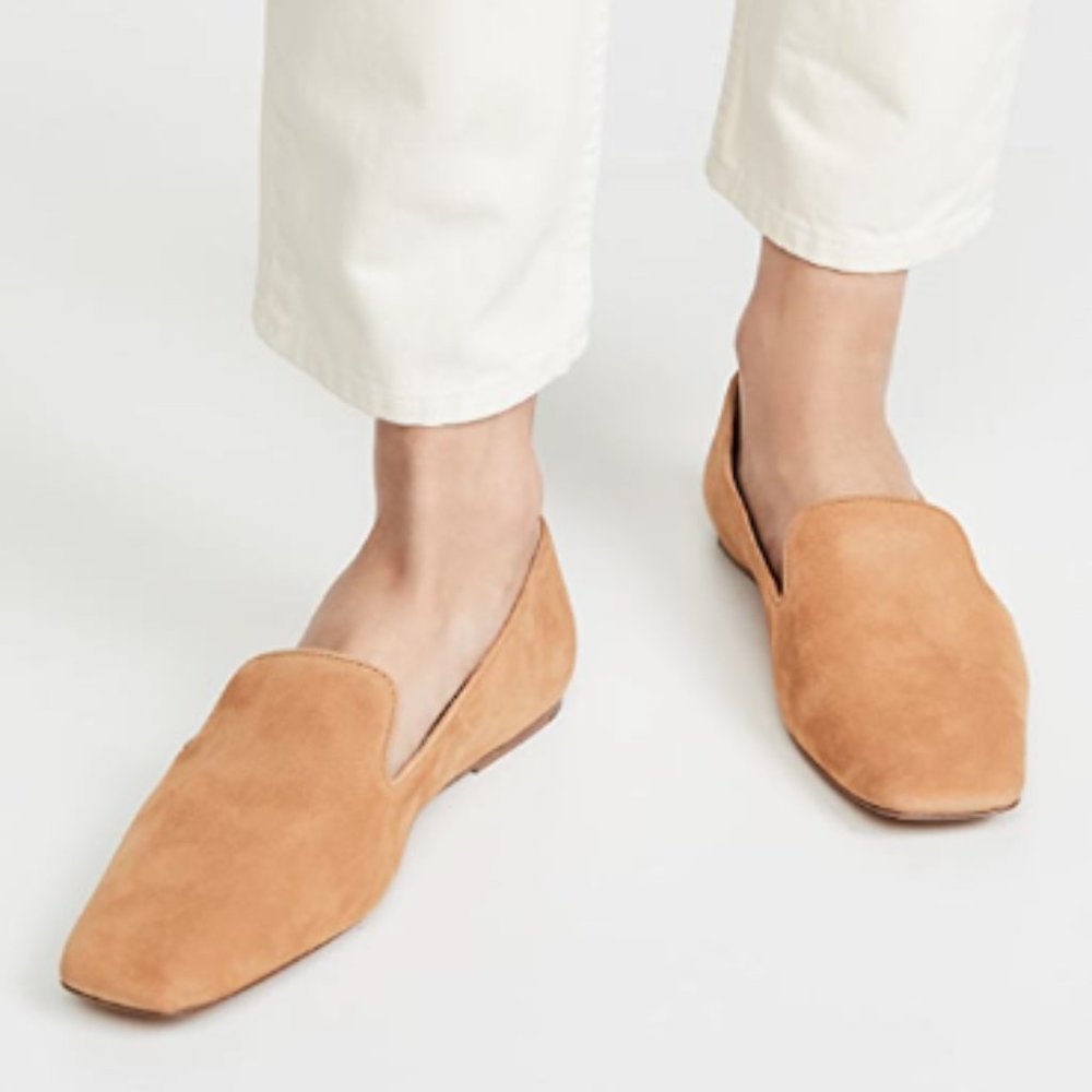 Vince Clark suede loafers Size 6